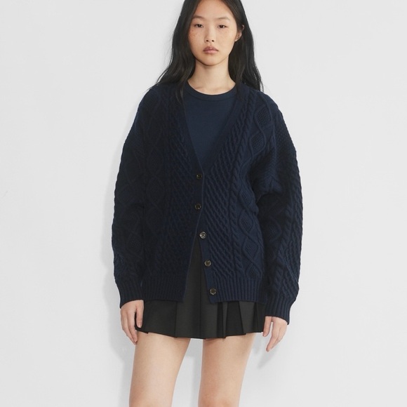 Aritzia Sweaters - NWT Aritzia Sunday Best Peggy Cardigan in Admiral